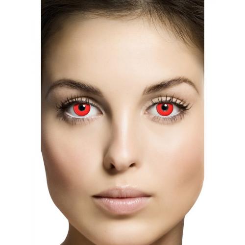 Kontaktlinsen 1 Tages Linsen Funlinsen  - Auswahl: Red Devil 