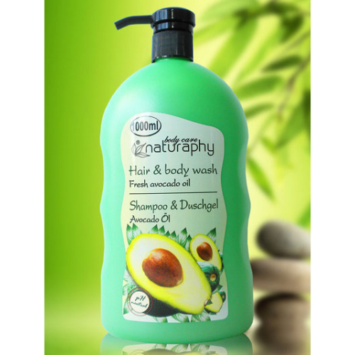 Markenlos Duschgel Shampoo 1L - Avocado