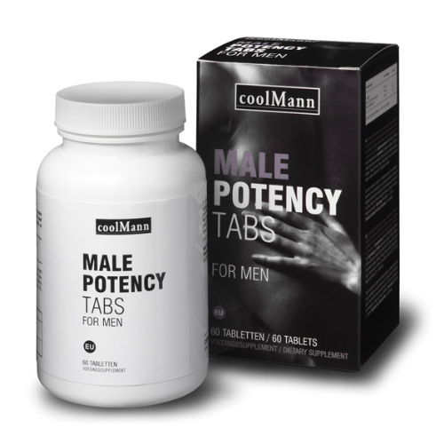 Coolmann CoolMann male potency tabs - Farbe: Wei - Menge: 60Kapsel