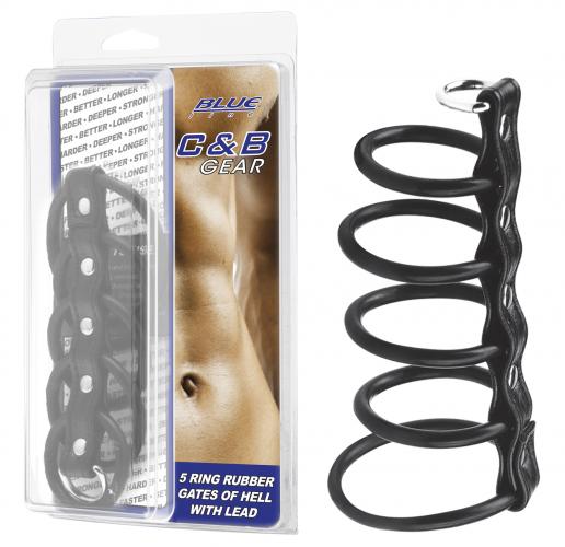 Blue Line BLUE LINE C&B GEAR 5 Ring Rubber Gates Of Hell With Lead - Farbe: Gummi