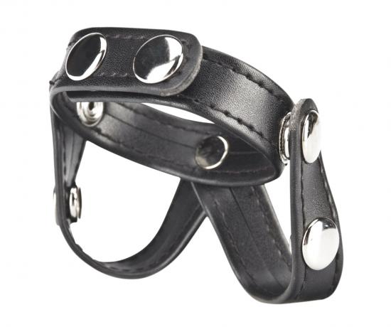 Blue Line BLUE LINE C&B GEAR V-Style Cock ring with Ball Divider - Farbe: PVC