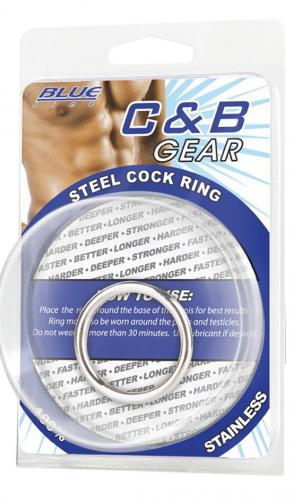 Blue Line BLUE LINE C&B GEAR 1,3' Steel Cock Ring