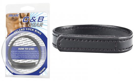 Blue Line BLUE LINE C&B GEAR Velcro Cock Ring - Farbe: PVC