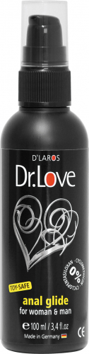 Dr. Love Anal Silikon Gleitgel for woman & man 100ml - Farbe: Silikon basierend
