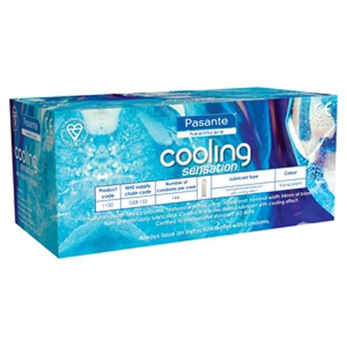 Pasante Cooling Sensation Kondome 144 St�ck - Farbe: Durchsichtig - Menge: 144St�ck