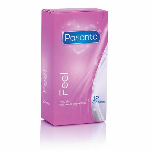 Pasante Sensitive Feel Kondome 12 Kondome - Farbe: Durchsichtig - Menge: 12St�ck