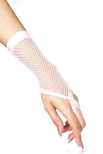 Atixo Netzhandstulpen kurz  - Auswahl: rosa 2