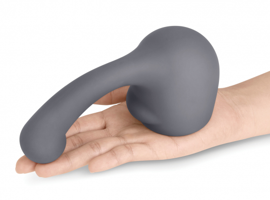 Le Wand Curve Weighted Silicone Attachment - Farbe: Grau