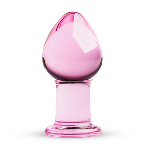 Gildo Glas-Analplug Nr. 27 - Farbe: Rosa