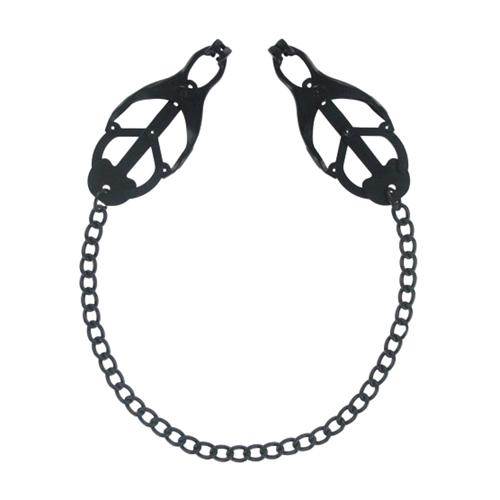 Master Series Monarch Noir Nipple Vice - Farbe: Schwarz