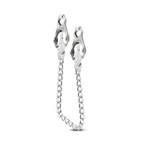 Sinner Gear Nippelklemmen aus Metall - Farbe: Silber