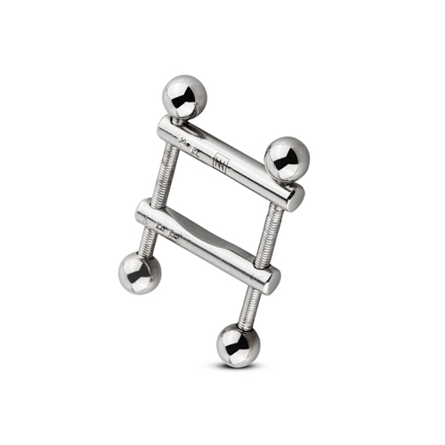 Sinner Gear Edelstahl Nippelklemmen - Farbe: Silber