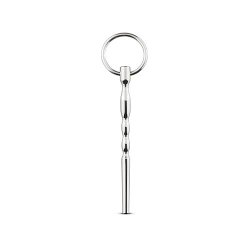 Sinner Gear Gerippte Dilator Mit Ring - Farbe: Silber