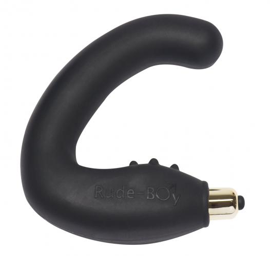 Rocks Off ROCKS OFF Rude-Boy 7 Silikon-Vibrator schwarz - Farbe: Schwarz