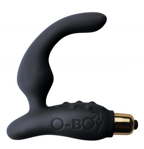 Rocks Off ROCKS OFF O-Boy Silikon-Vibrator black - Farbe: Schwarz