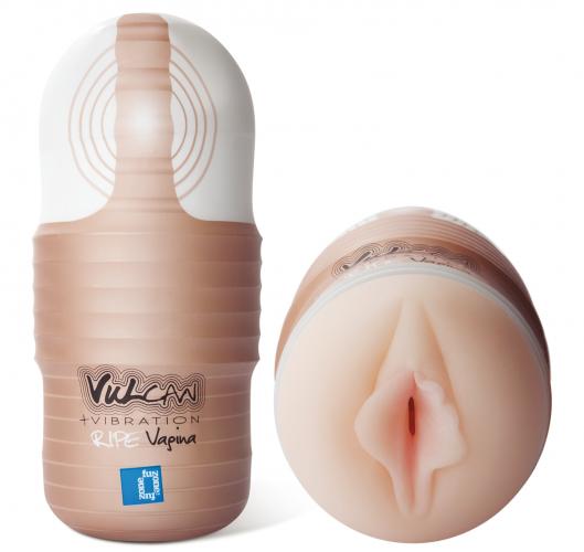 Funzone FUNZONE VULCAN Ripe Vagina + Vibration - Farbe: Hautfarben