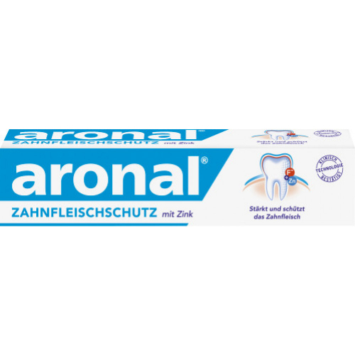 Aronal Zahncreme Zahnfleischschutz mit Zink 75ml Tube