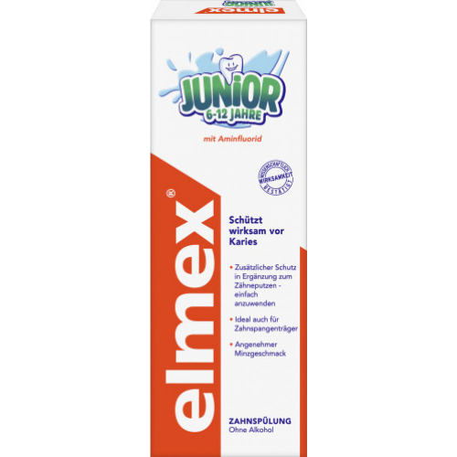 Elmex Junior Zahnsp�lung Flasche 400ml