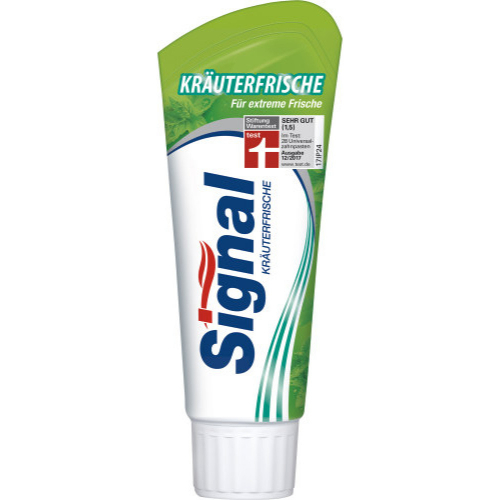 Signal Zahncreme Kr�uterfrische 75ml Tube