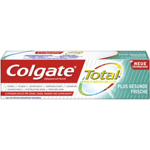 Colgate Total Zahncreme Plus Gesunde Frische Zahnpasta Zahnpflege 75ml