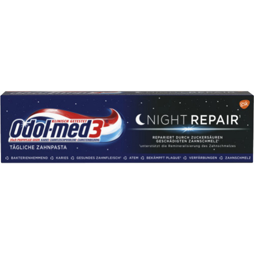Odol med3 Night Repair 75ml Tube