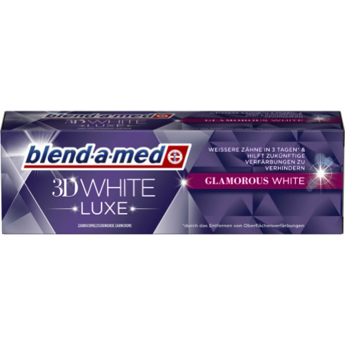 Blend-a-med Zahnpasta Zahncreme 3D White Luxe Glamorous 75ml