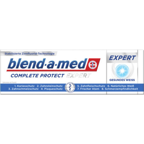Blend-a-Dent Blend-a-med Protect Expert Weiss 75ml Tube