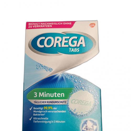 Corega corega Tabs 3 Minuten Gebissreinigungstabletten - 66er