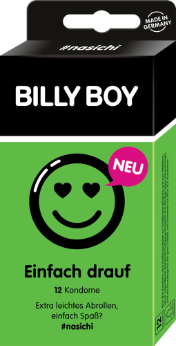 Billy Boy BILLY BOY Einfach Drauf 12 St. SB-Pack. - Farbe: Transparent
