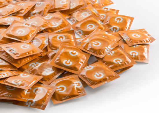 Impex ON) Stimulation 100er Kondom Kondome genoppt feucht Brandneu