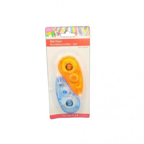 Best Choice Korrektur Roller 2er je 5m x 5mm auf Karte
