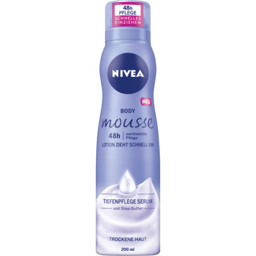 Nivea Body Mousse Samtweiche Pflege 200ml