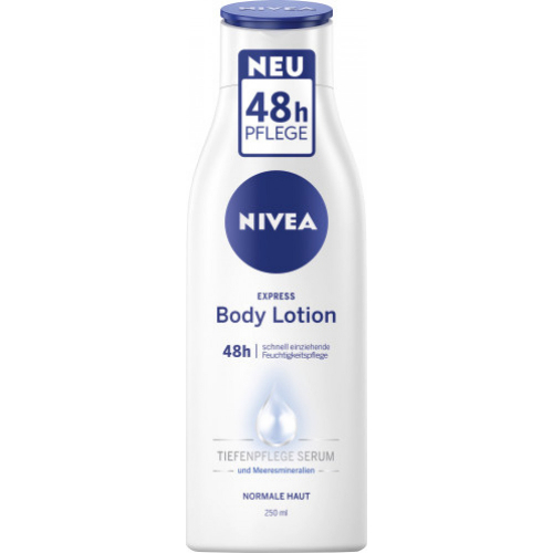 Nivea Express Body Lotion 250ml Flasche