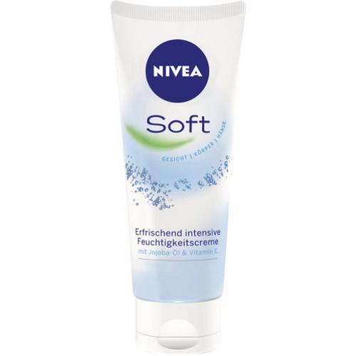 Nivea Soft 75ml Tube Erfrischend intensive Feuchtigkeitscreme