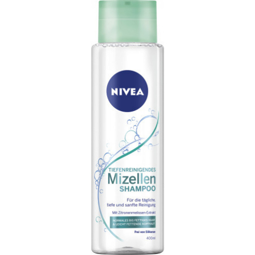 Nivea Mizellen Shampoo Haarshampoo Tiefenreinigung 400ml