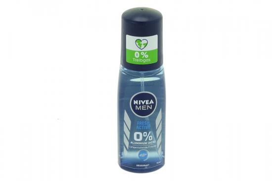 Nivea Deo Zerst�uber MEN Fresh Active 75ml Flasche