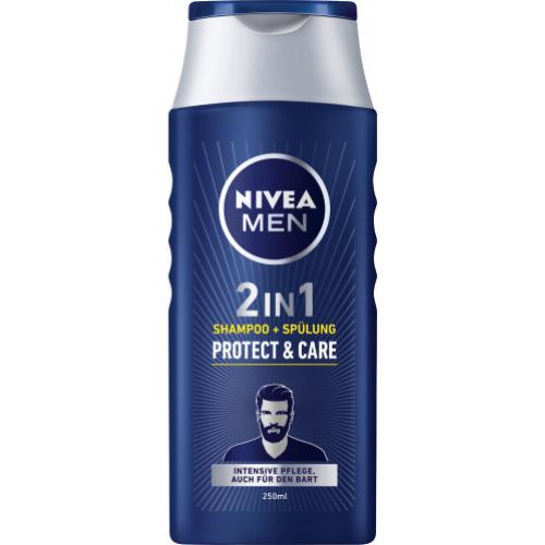 Nivea Men 2in1 Protect & Care 250ml Flasche