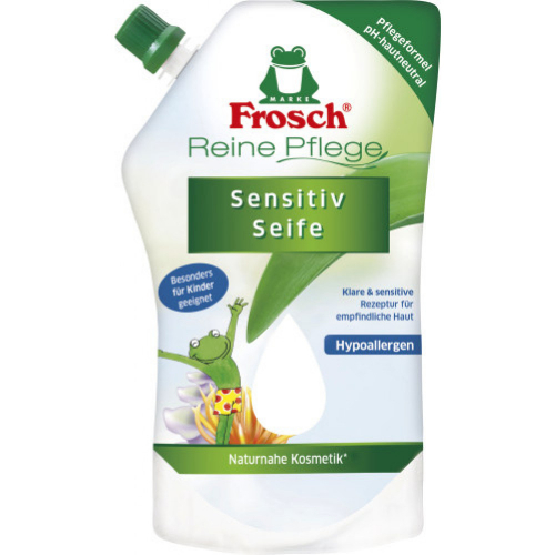 Frosch Seife sensitiv.nf 500ml Beutel