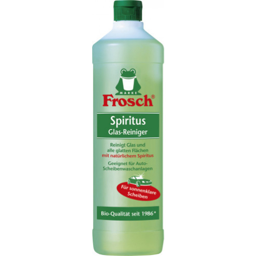 Frosch Spiritus Glasreiniger 1L Flasche Glas glatte Flchen Bio Reiniger