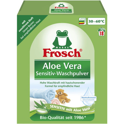 Frosch Sensitiv-Waschpulver Aloe Vera 18 Waschladungen