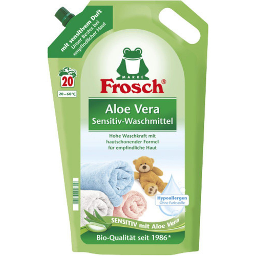 Frosch wm Flasche Aloe 20 Waschladungen Beutel