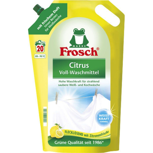 Frosch Vollwaschmittel Citrus 1,8 L Beutel