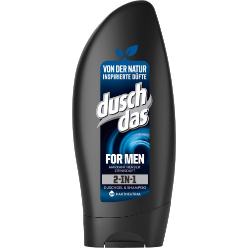duschdas Duschdas for Men 2-in-1 Duschgel & Shampoo 250 ml Flasche 