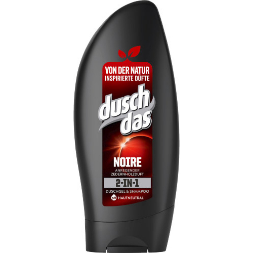 duschdas Duschdas Noire 2in1 250 ml Flasche Duschgel und Schampoo