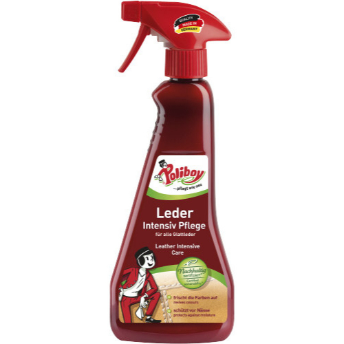 Poliboy Leder Intensiv Pflege 375 ml Flasche fr alle Glattleder