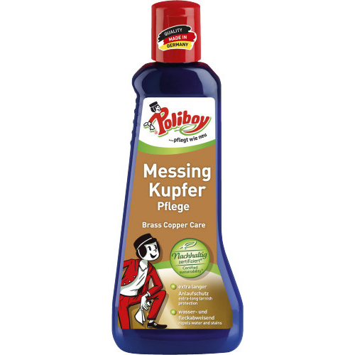 Poliboy Messing-Kupfer Pflege 200 ml Flasche