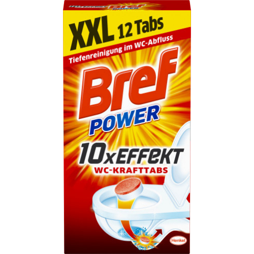 Bref Power WC-Kraft Tabs 12er