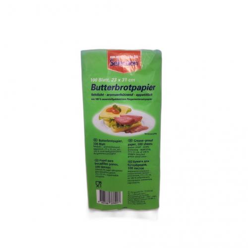 Selection Butterbrotpapapier 100 Blatt