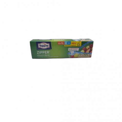Toppits Zipper Allzweck Beutel 1 Liter