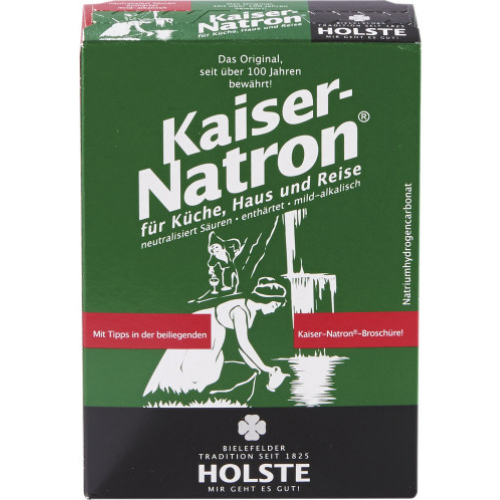 Holste Kaiser Natron Pulver 250g fr Kche Haus und Reise 